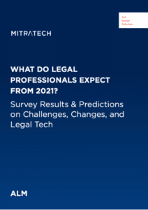 Legal Department 2021 Survey