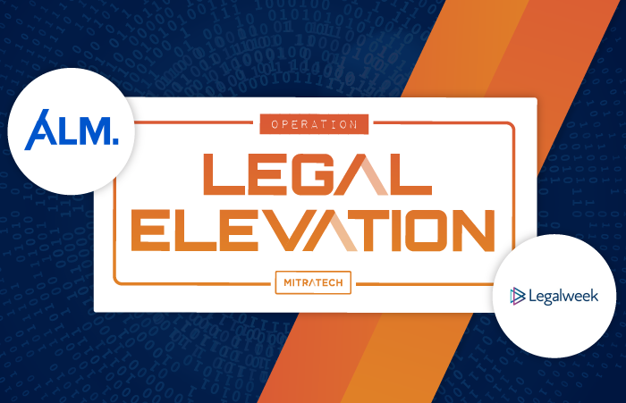 Nehmen Sie mit Mitratech an der Legalweek für Operation: Legal Elevation