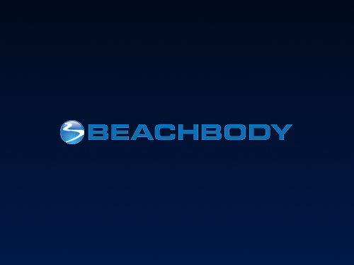 Beachbody logo on dark background
