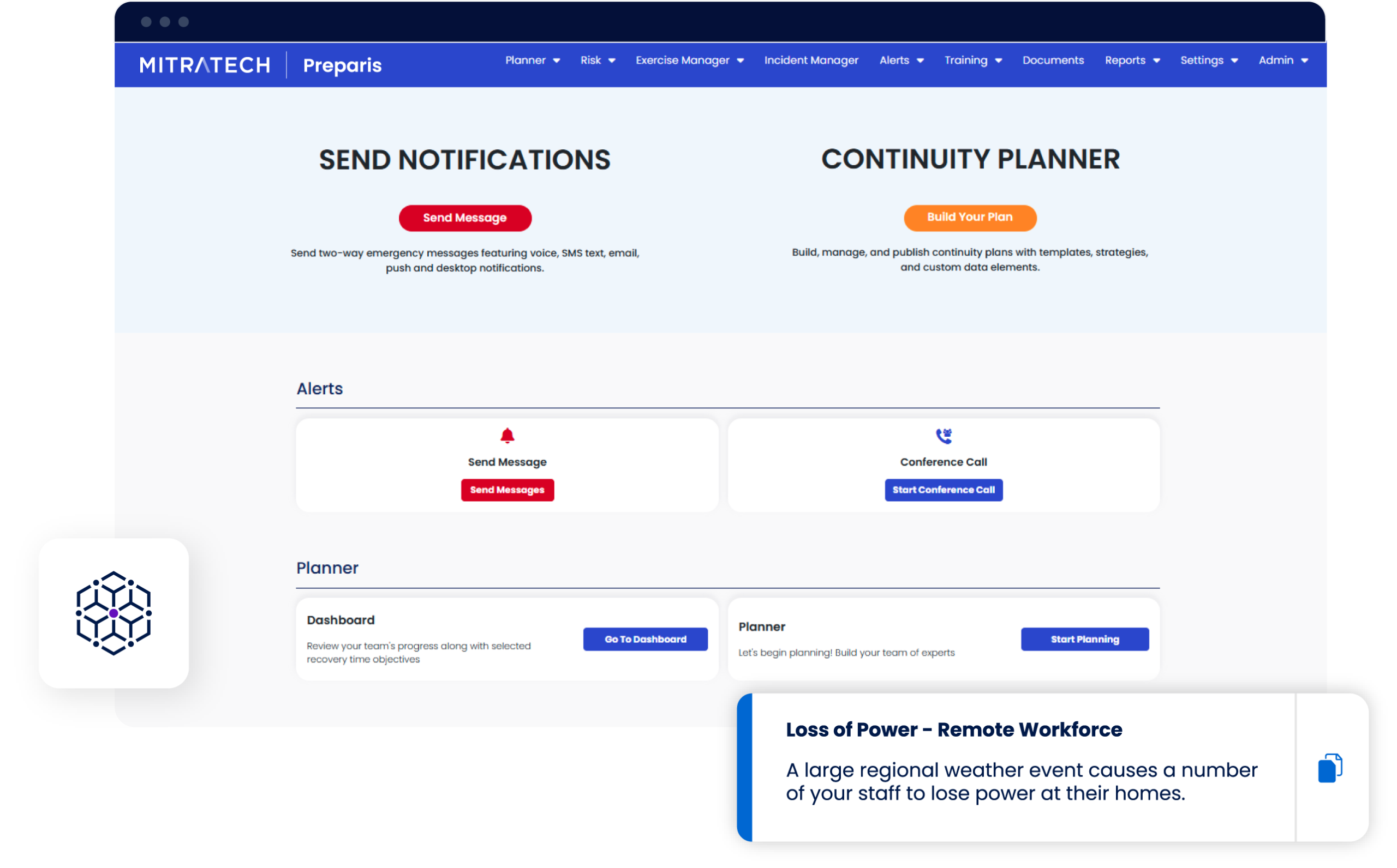 Mitratech Business Continuity Planning Software