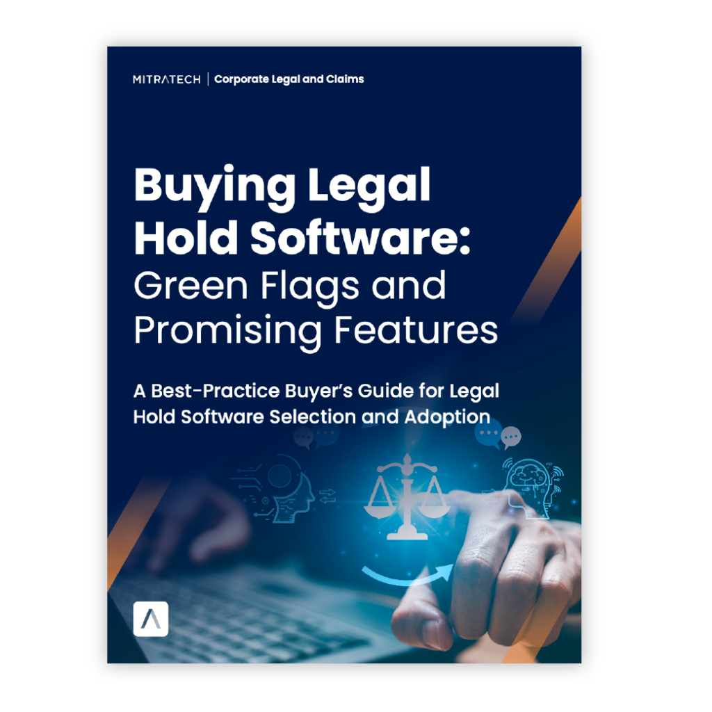 Buying Legal Hold Software: Green Flags and Promising Features White Paper Thumbnail