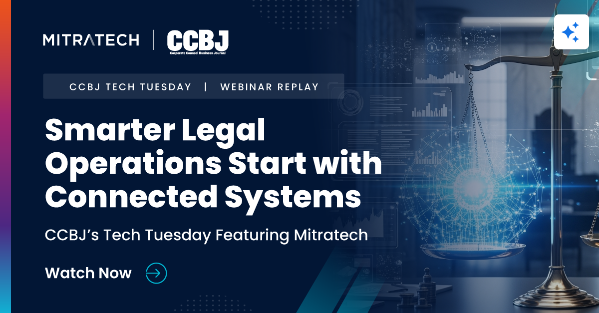 Connecting Matters, Workflows, and Paired AI for Smarter Legal Operations