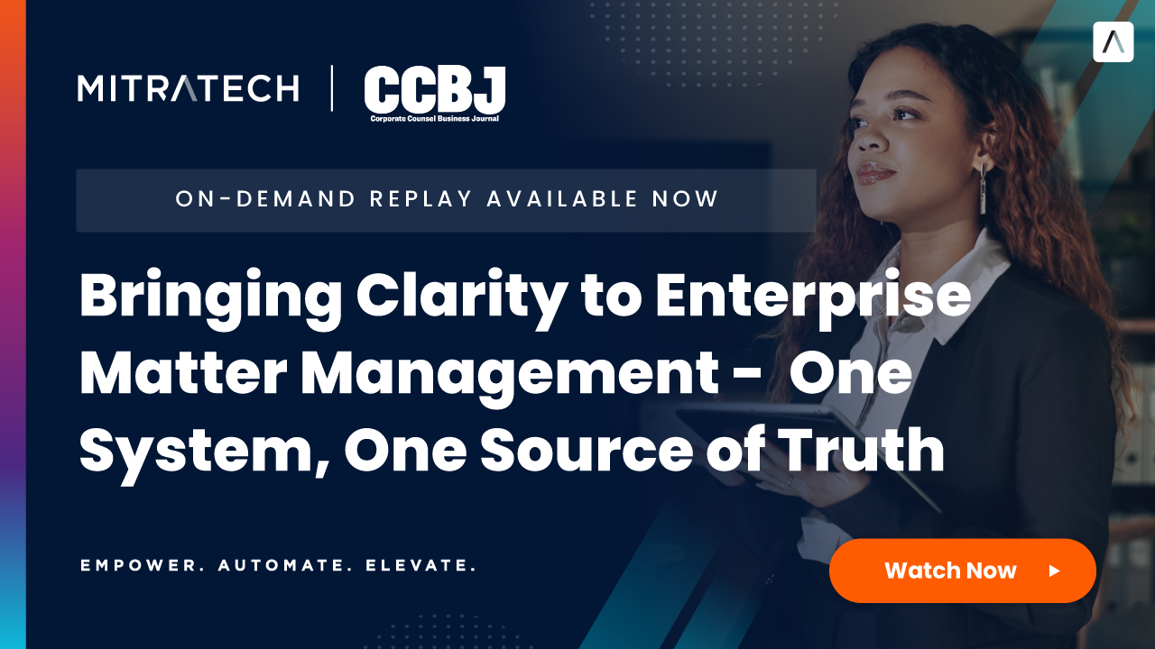 Unified Matter Management Demo | On-Demand Session