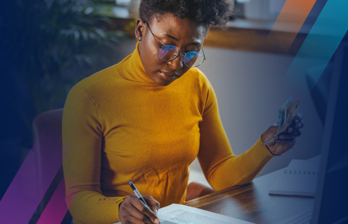 Female-HR-leader-reviewing-CV-symbolizing-proper-employment-verification