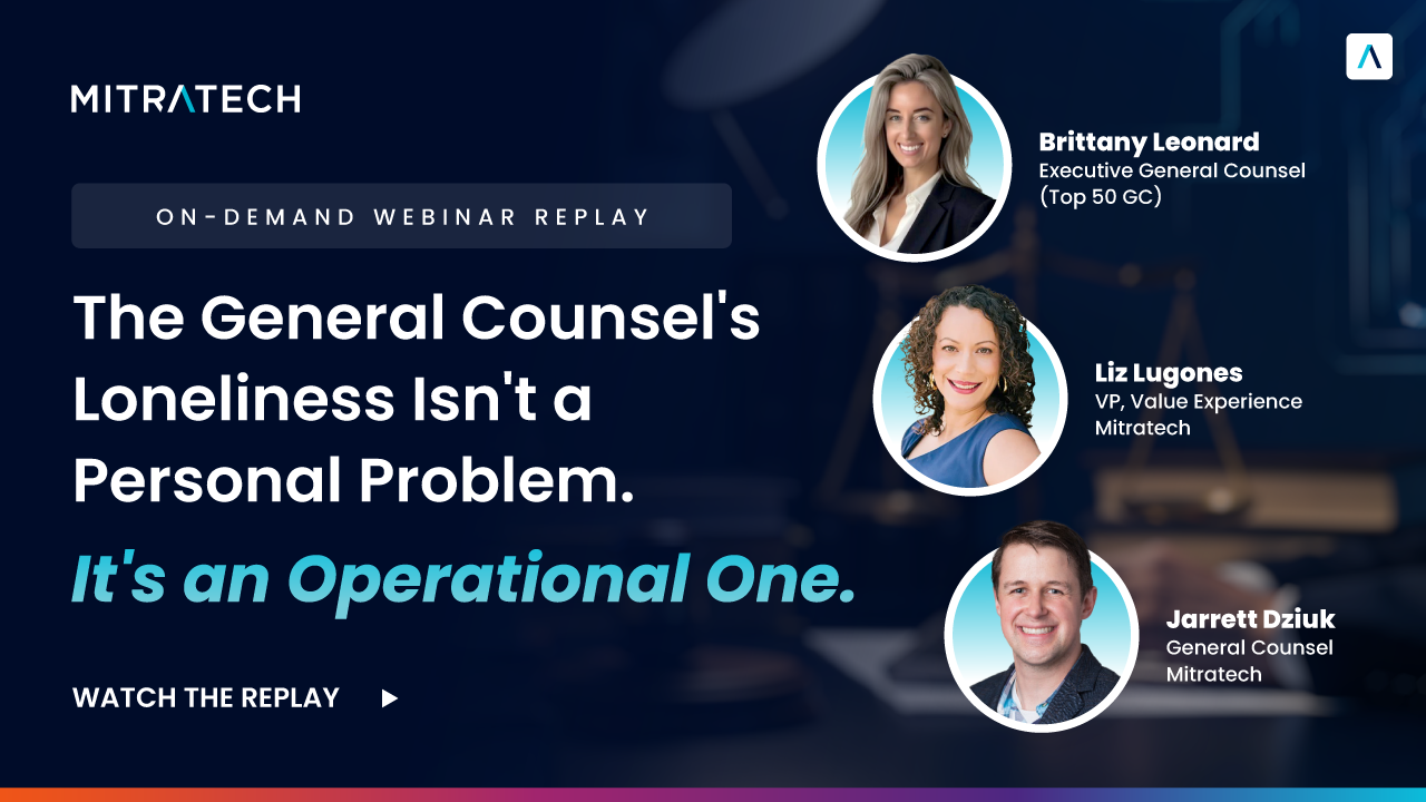General Counsel’s Loneliness