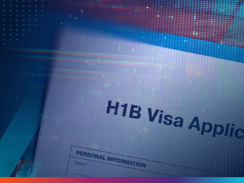an H1-B visa application ahead of the fy27 season