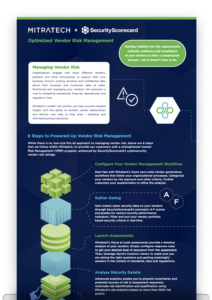 Mitratech x SecurityScorecard: Fully Optimized Vendor Risk Management