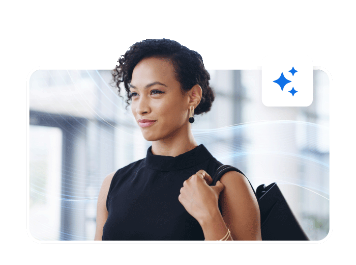 Legal professional looking at the future