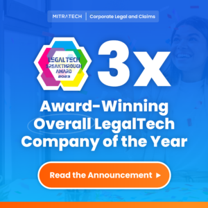 Mitratech Accepts 3rd Consecutive “Overall LegalTech Company of the Year”