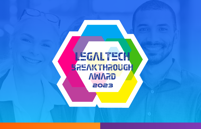 Mitratech reçoit pour la troisième fois consécutive le prix "Overall LegalTech Company of the Year" décerné par LegalTech Breakthrough
