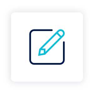 Icon representing tailored screening