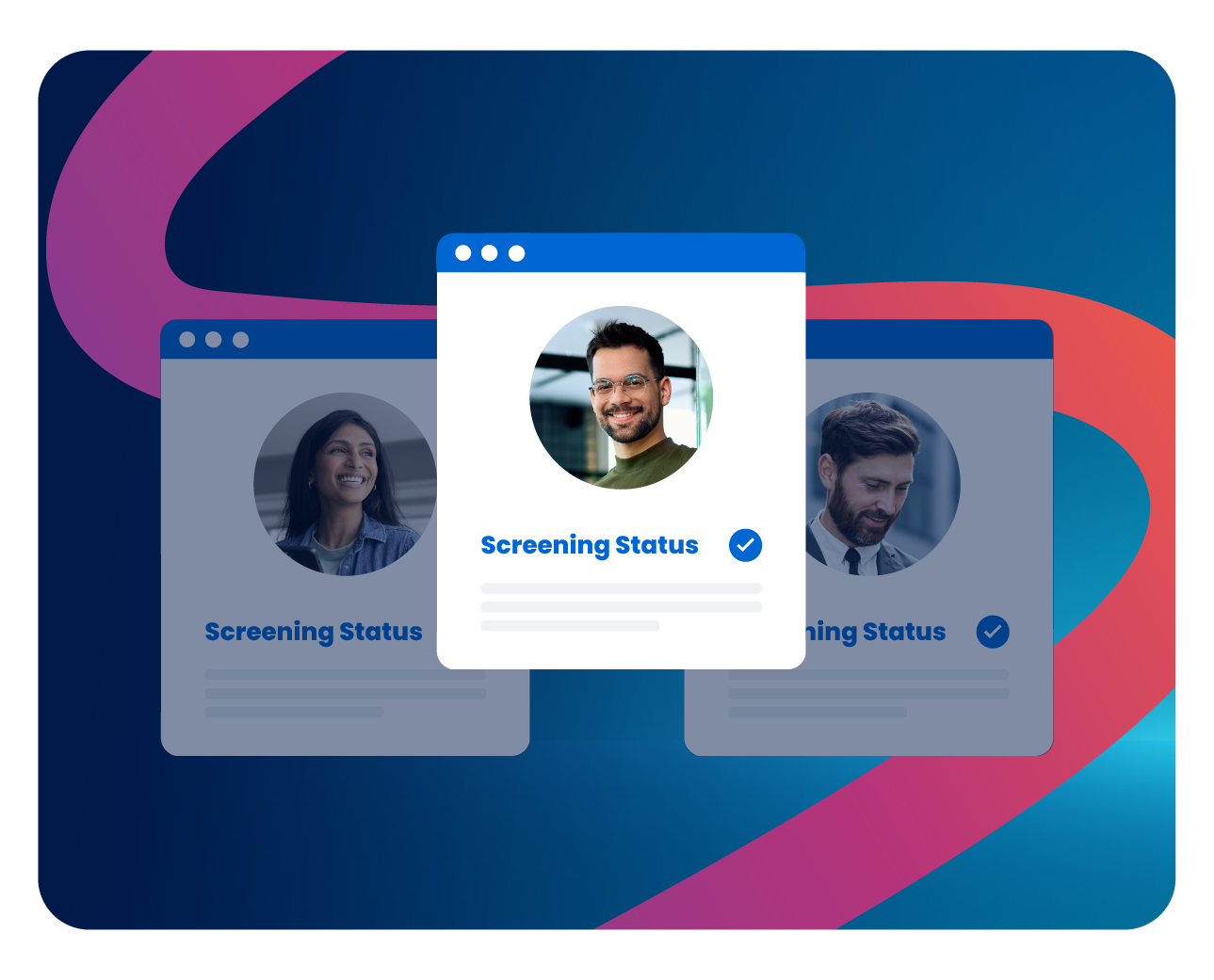 What is background screening software?