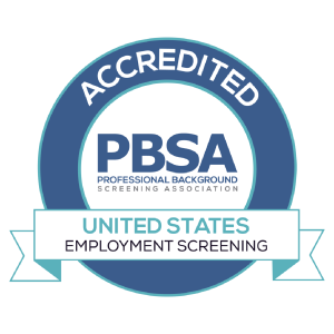 Background screening with PBSA accreditation