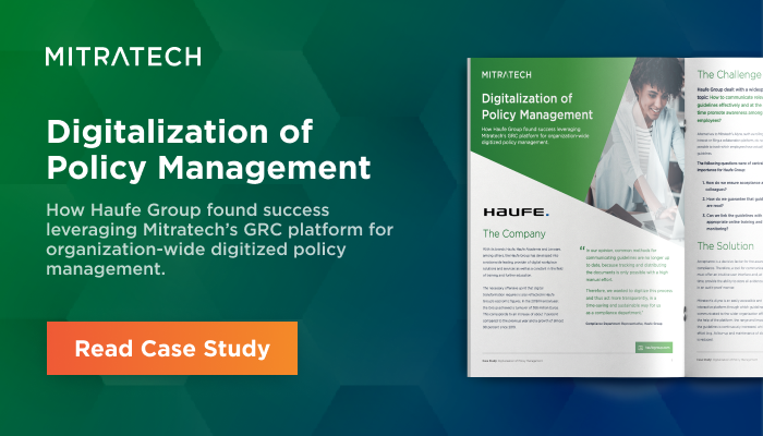 How Haufe Group Found Success Leveraging Mitratech’s GRC Platform