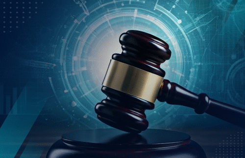 Legal gavel closing the case on enterprise legal management software features overview for modern legal teams