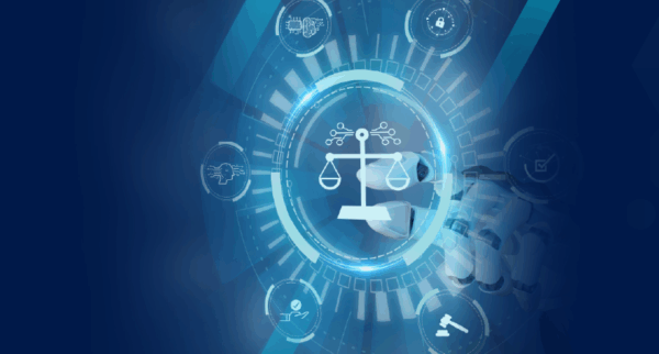 Scales of justice icon symbolizing FCRA compliant background checks