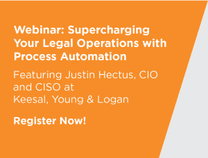 Webinar: Supercharging Your Legal Operations with Process Automation